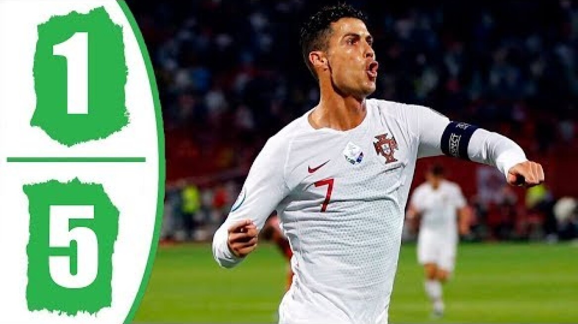 Lithuania vs Portugal 1-5 All Goals & Highlights 10/09/2019 HD