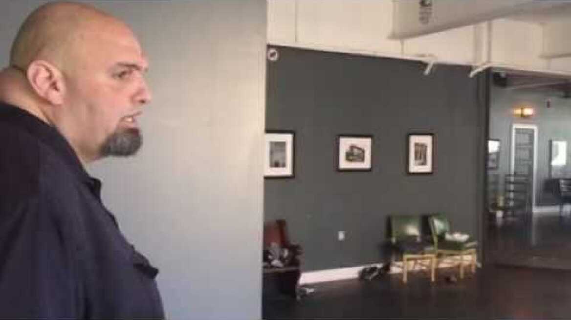 Inside John Fetterman's loft