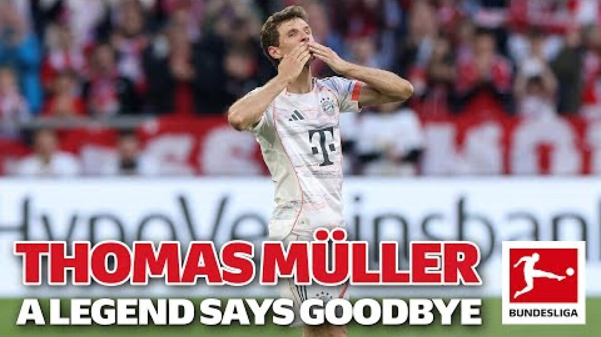 Müllers last time in front of his home fans! 🥹👋🏻