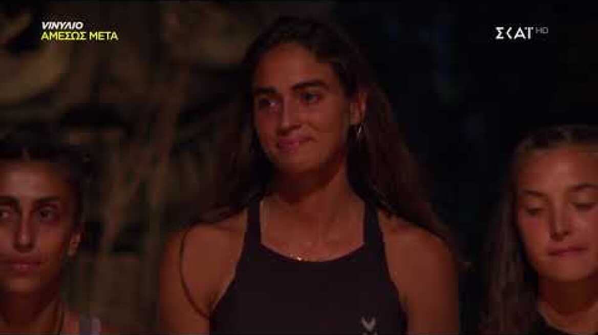 Survivor 2019 | Αποχώρηση της Melisa | 09/04/2019