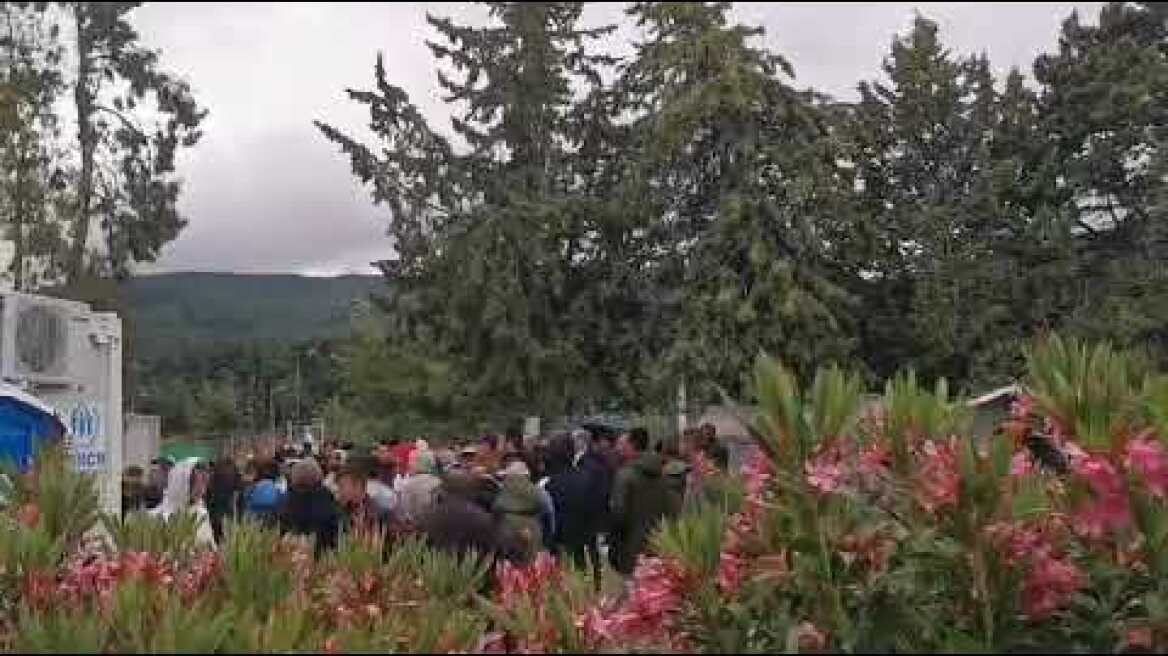 Βίντεο διαμαρτυριες μεταναστών