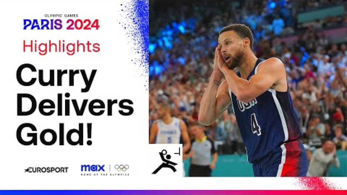 Steph Curry's 4th quarter masterclass in FULL as Team USA win Olympic gold 🇺🇸🐐 | #Paris2024