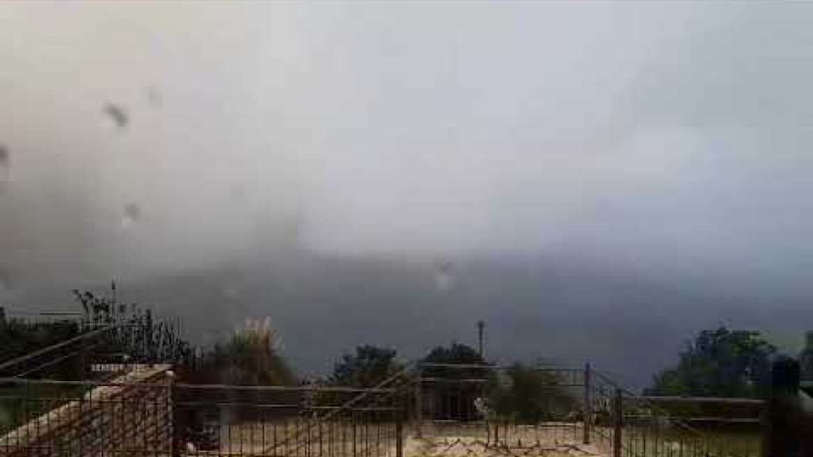 Λίμνη Τριχωνίδα κακοκαιρία 4/11/2023