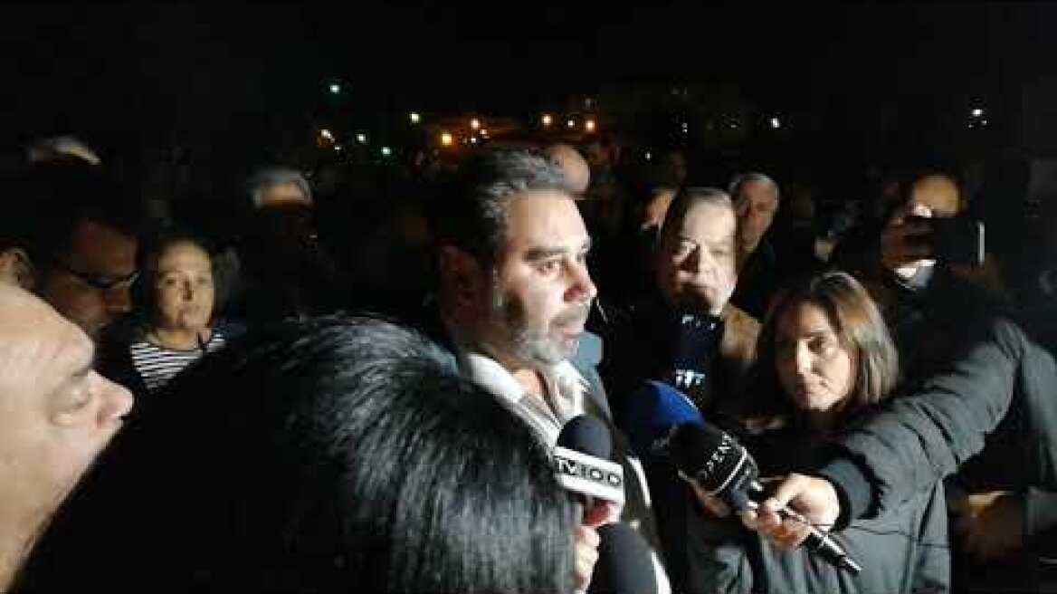 Συγκέντρωση κατοίκων στα Διαβατα - Γιώργος Ελευθεριάδης