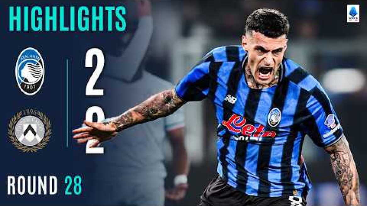 ATALANTA-UDINESE 2-2 | HIGHLIGHTS | Scamacca Brace Saves Atalanta | Serie A 2025/26