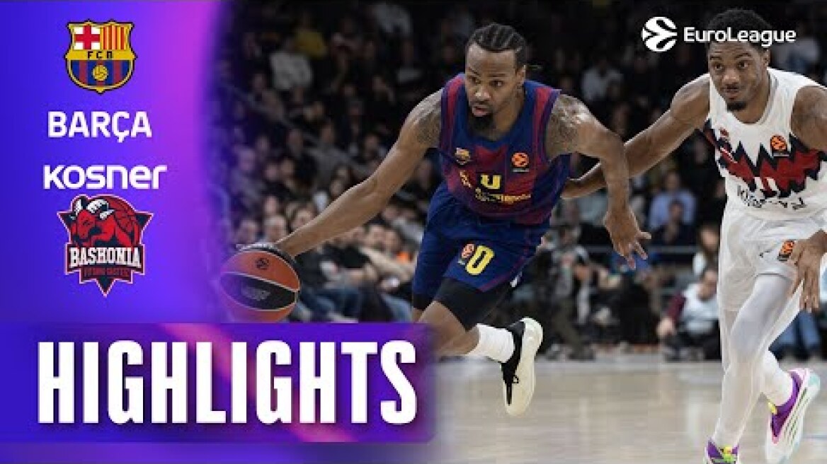 Triple-OT Thriller for EuroLeague HISTORY I Barcelona - Baskonia | R17 BASKETBALL HIGHLIGHTS 2025-26