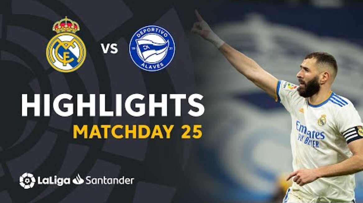 Resumen de Real Madrid vs Deportivo Alavés (3-0)