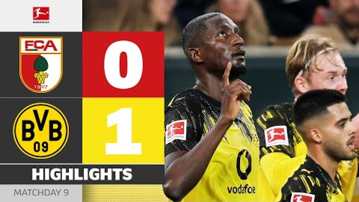 FC AUGSBURG - BORUSSIA DORTMUND | Highlights | Matchday 9 – Bundesliga 2025/26