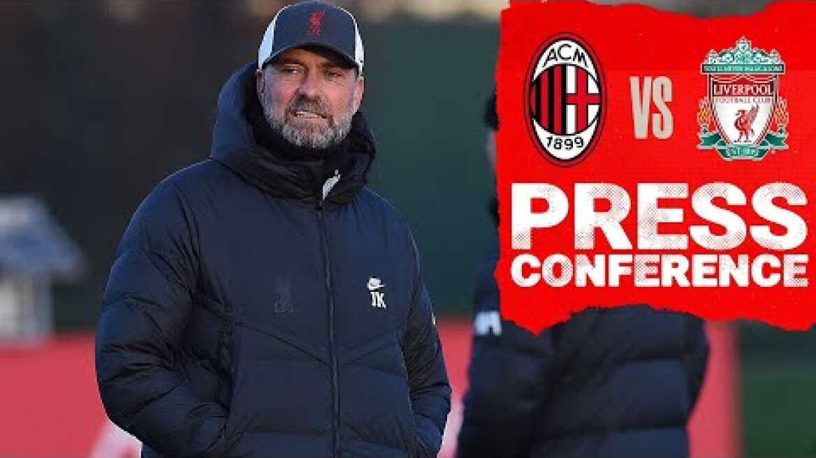 Liverpool's Champions League press conference | Milan vs Liverpool