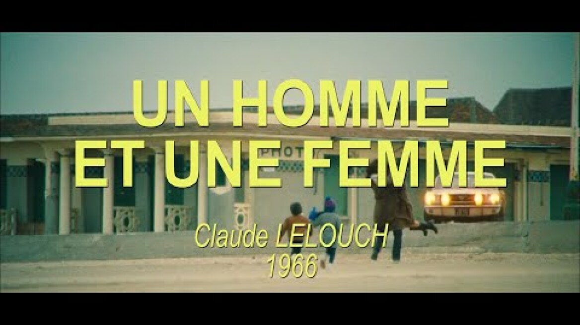 UN HOMME ET UNE FEMME  1966 (Anouk AIMÉE, Jean-Louis TRINTIGNANT, Pierre BAROUH)