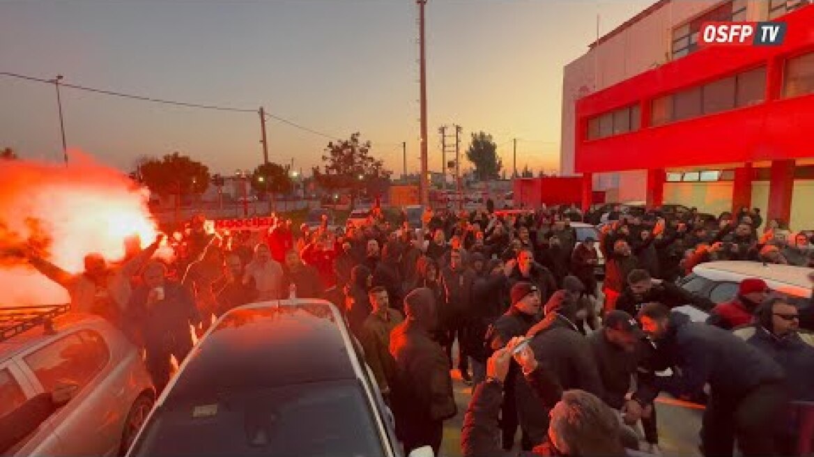 Υποδοχή στο Ρέντη, μετά την θριαμβευτική πρόκριση στον τελικό του CEV Challenge Cup!