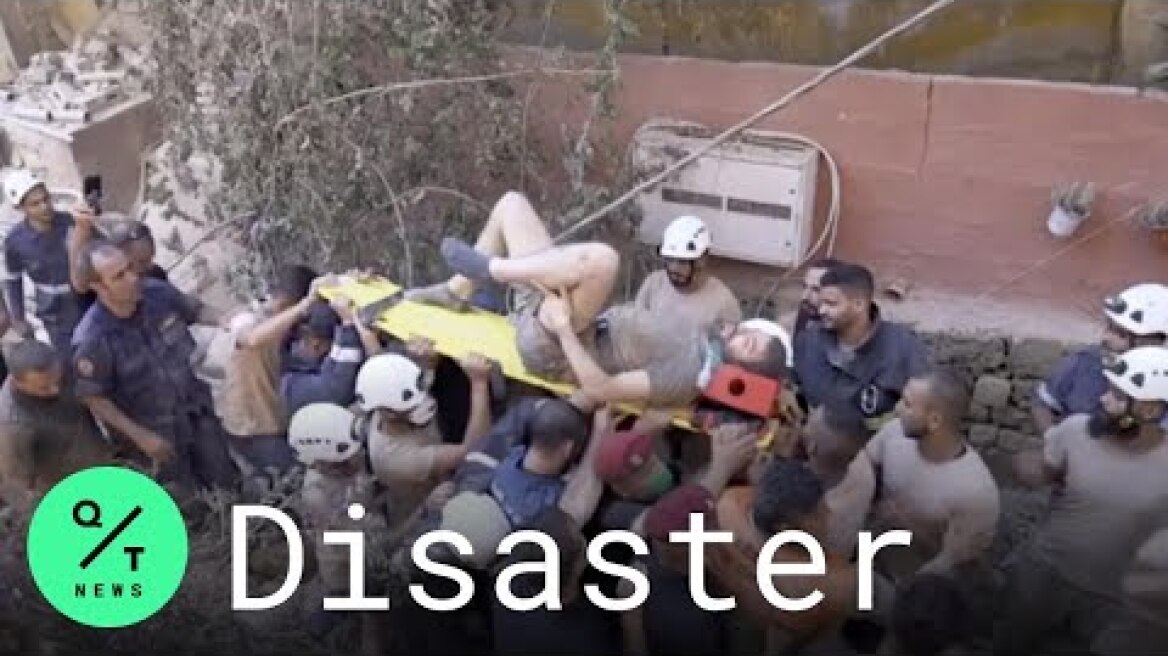 Beirut Blast: Man Rescued After Being Trapped in Rubbles for 16 Hours