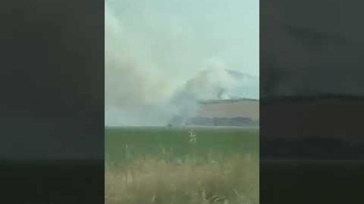 Φωτιά στον Δομοκό