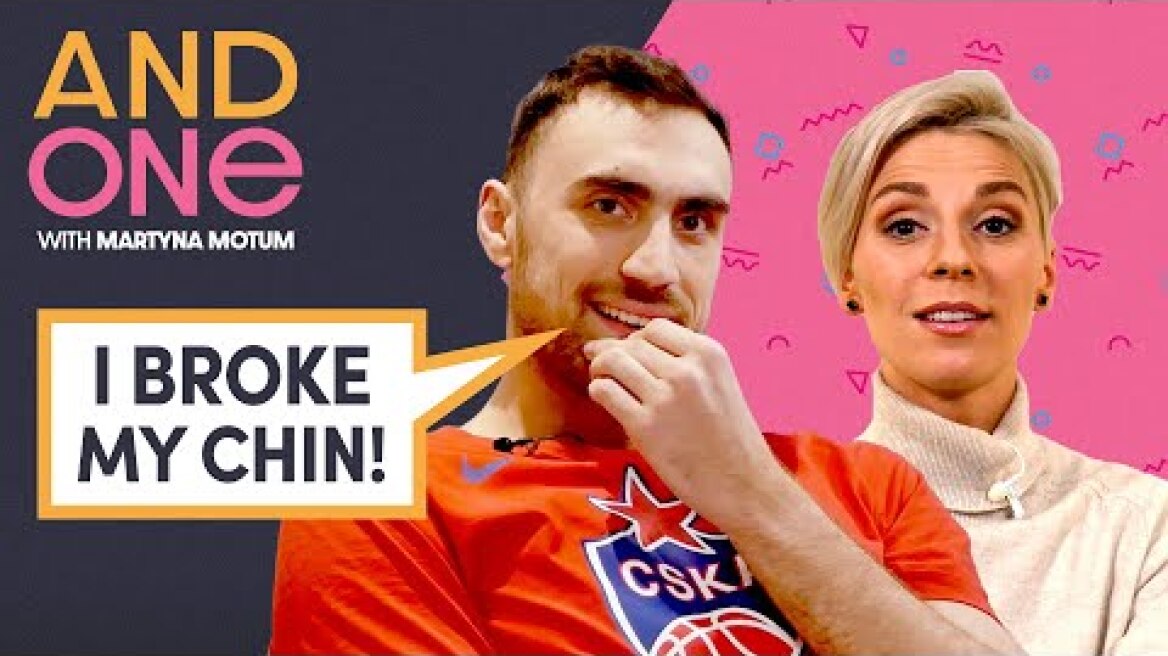 Scary Childhood Accident That Led To Basketball | And One with Nikola Milutinov