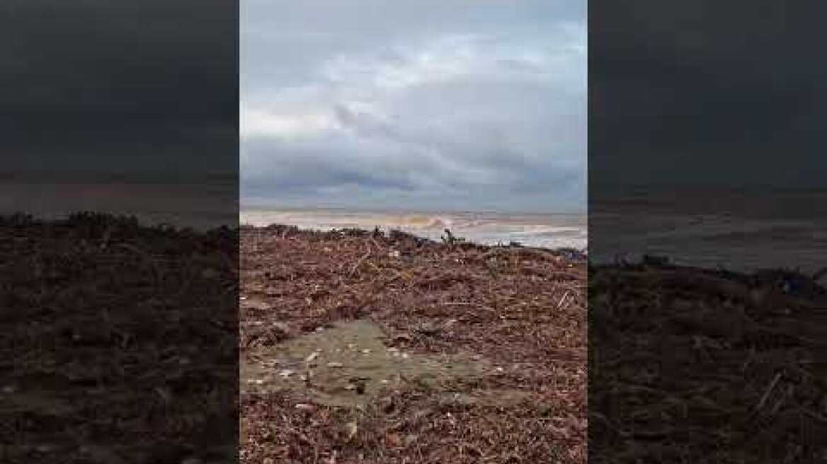 Εικόνες καταστροφής στον Αγιόκαμπο (1)