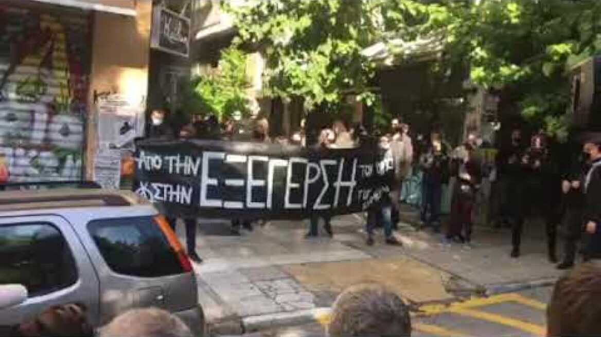 Αστυνομική επιχείρηση στα Εξαρχεια