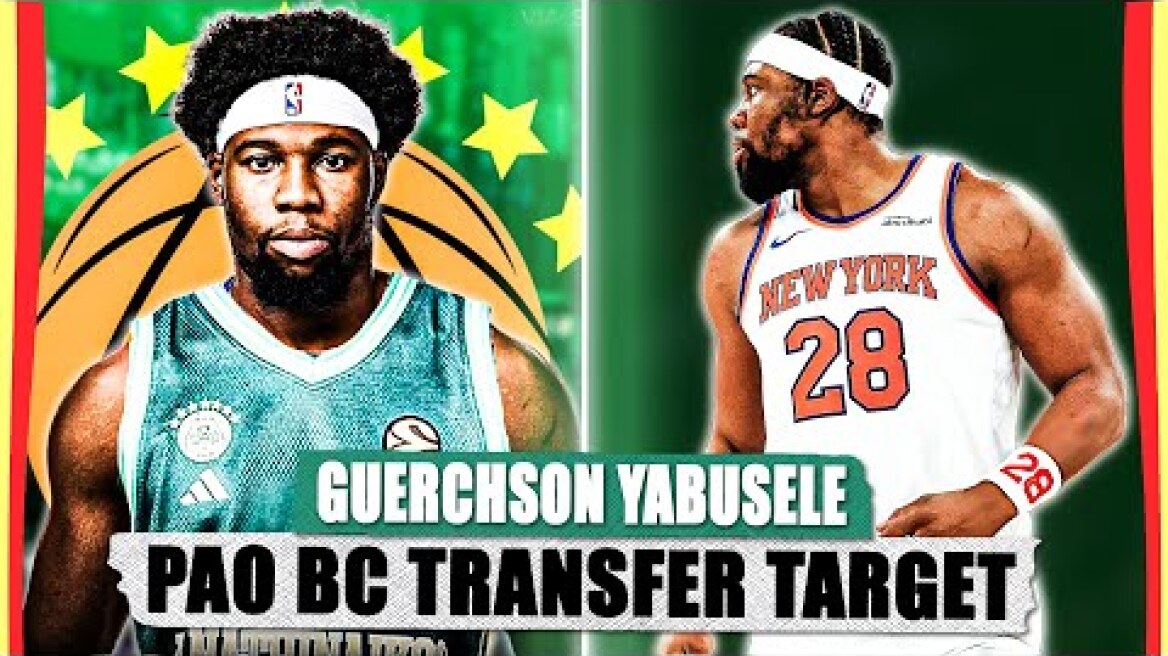 Why Yabusele is PERFECT for Panathinaikos! 🍀 Guerschon Yabusele Best Plays against His FUTURE TEAM?!