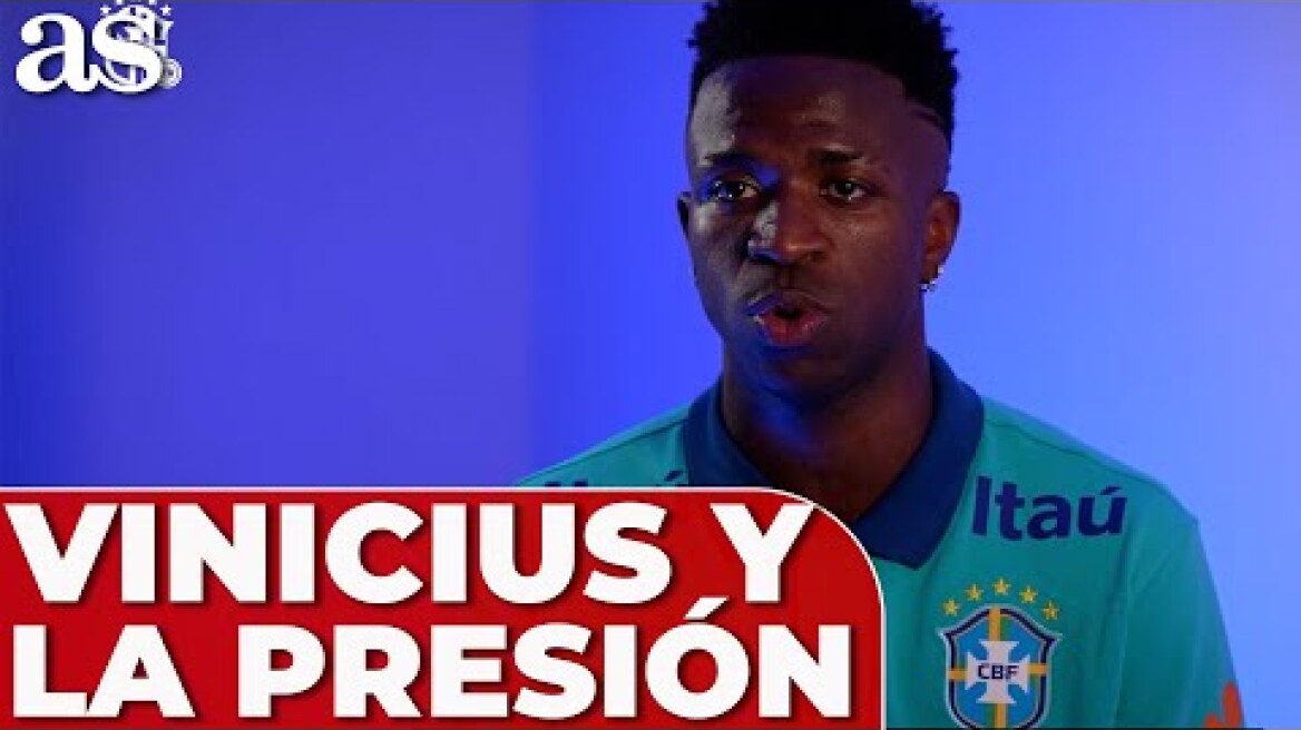 VINICIUS habla sobre TODA LA PRESIÓN que recibe: BRASIL, REAL MADRID, LUCHA ANTIRRACISTA...