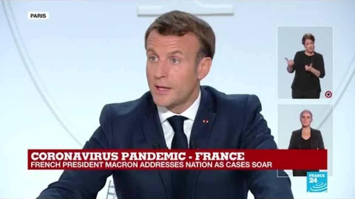 REPLAY - Coronavirus in France: ‘We haven’t lost control of the epidemic’ says President Macron