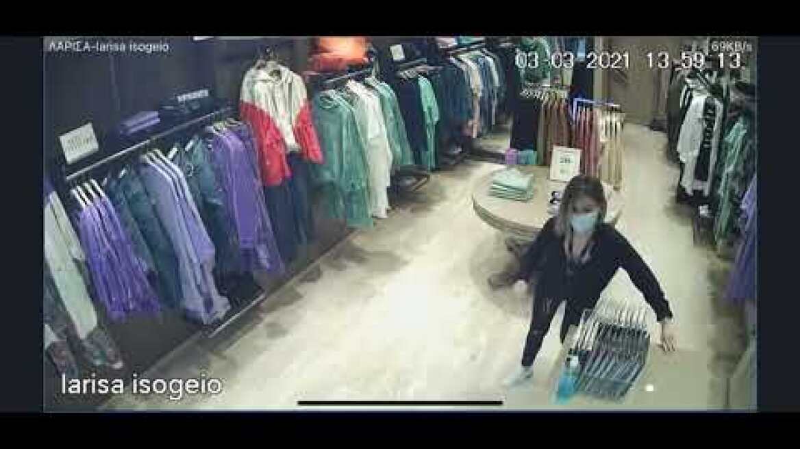 Εικόνες από την ώρα του σεισμού στη Λάρισα