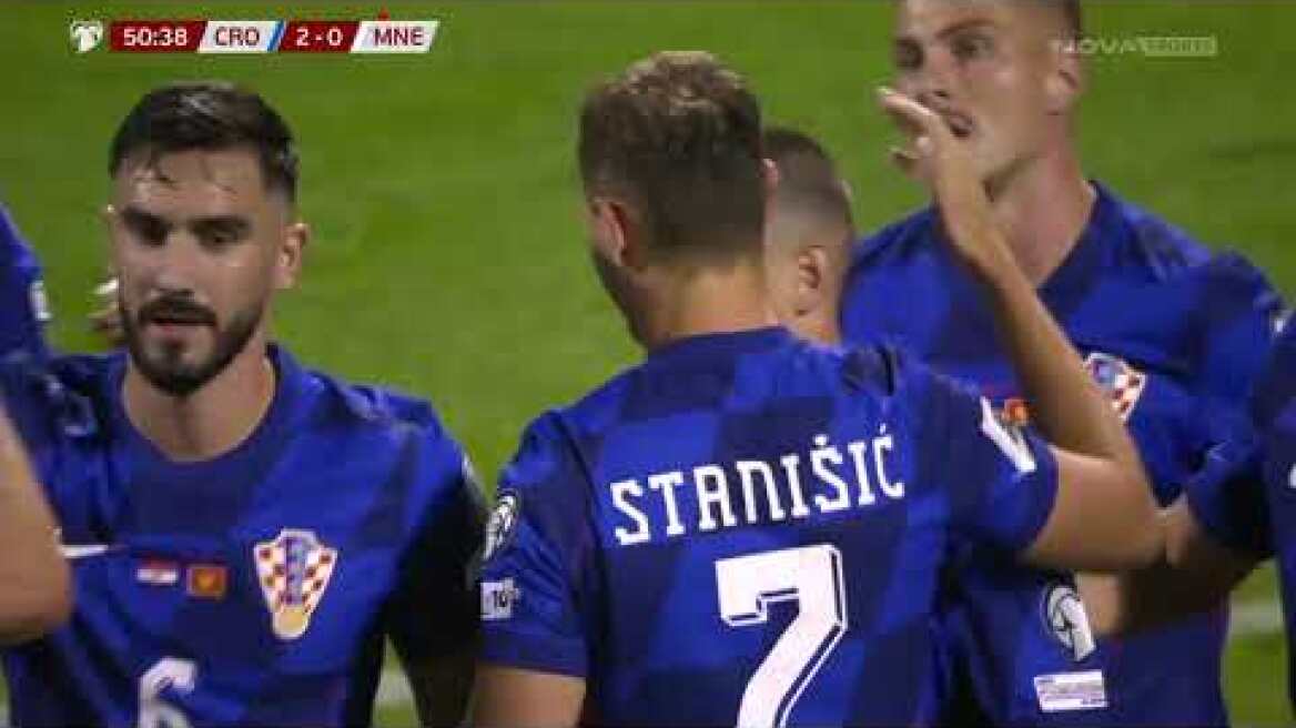 Κροατία-Μαυροβούνιο: 4-0 (MD5, 08/09/2025)