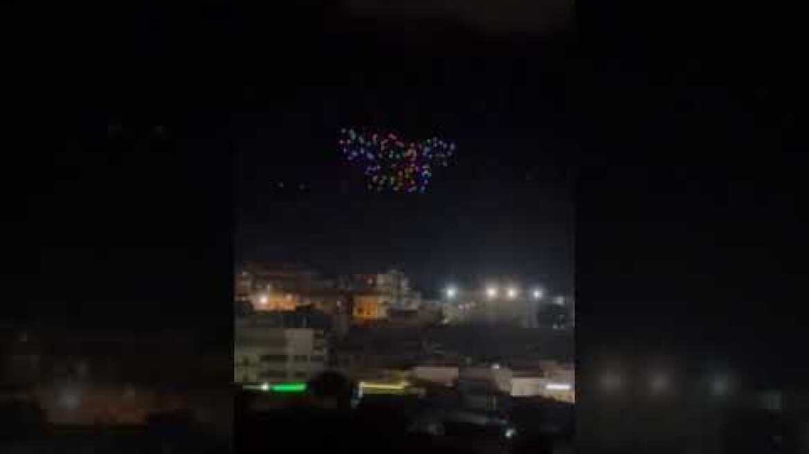 Έκοψαν την ανάσα τα drones στο Μεγάλο Κάστρο