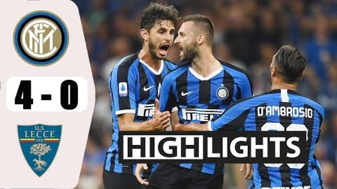 Inter vs Lecce 4−0 - All Gоals & Extеndеd Hіghlіghts - 2019