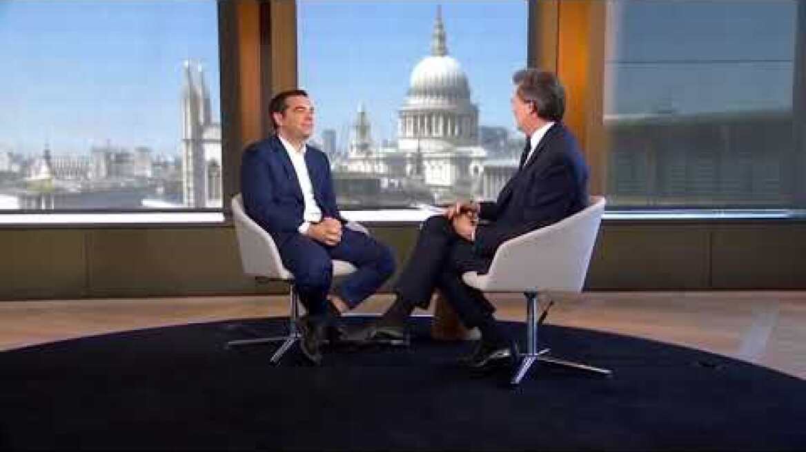 Συνέντευξη στο τηλεοπτικό δίκτυο Bloomberg