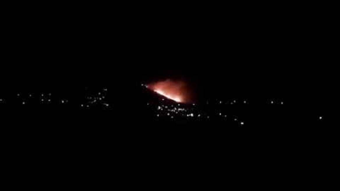 Φωτιά στην Πάρο