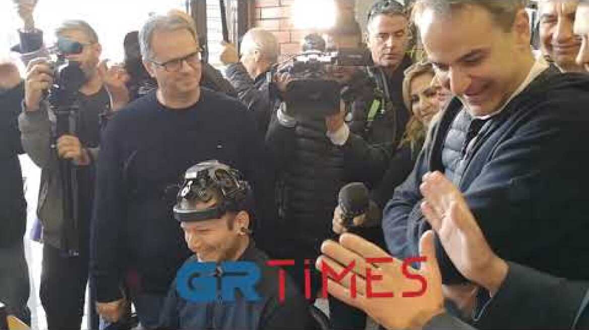 Νέες τεχνολογίες που αναπτύσσονται στο ΕΚΕΤΑ είδε από κοντά ο πρωθυπουργός