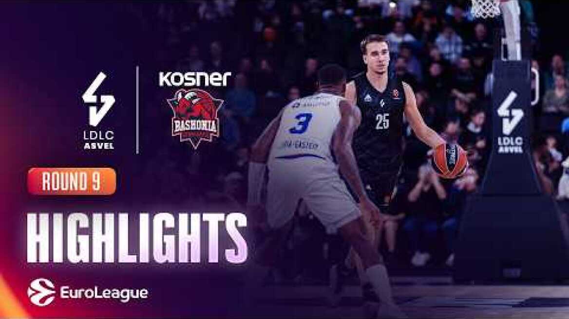 LDLC ASVEL - Kosner Baskonia | R9 Basketball Highlights 2026-27