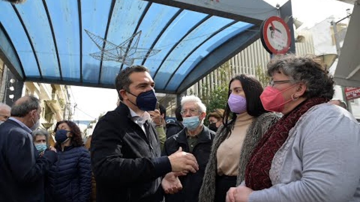 Επίσκεψη στην αγορά του Βύρωνα