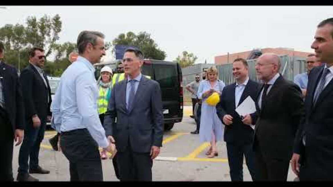 Eπίσκεψη του Πρωθυπουργού Κυριάκου Μητσοτάκη στο ΠΓΝ «Αττικόν»