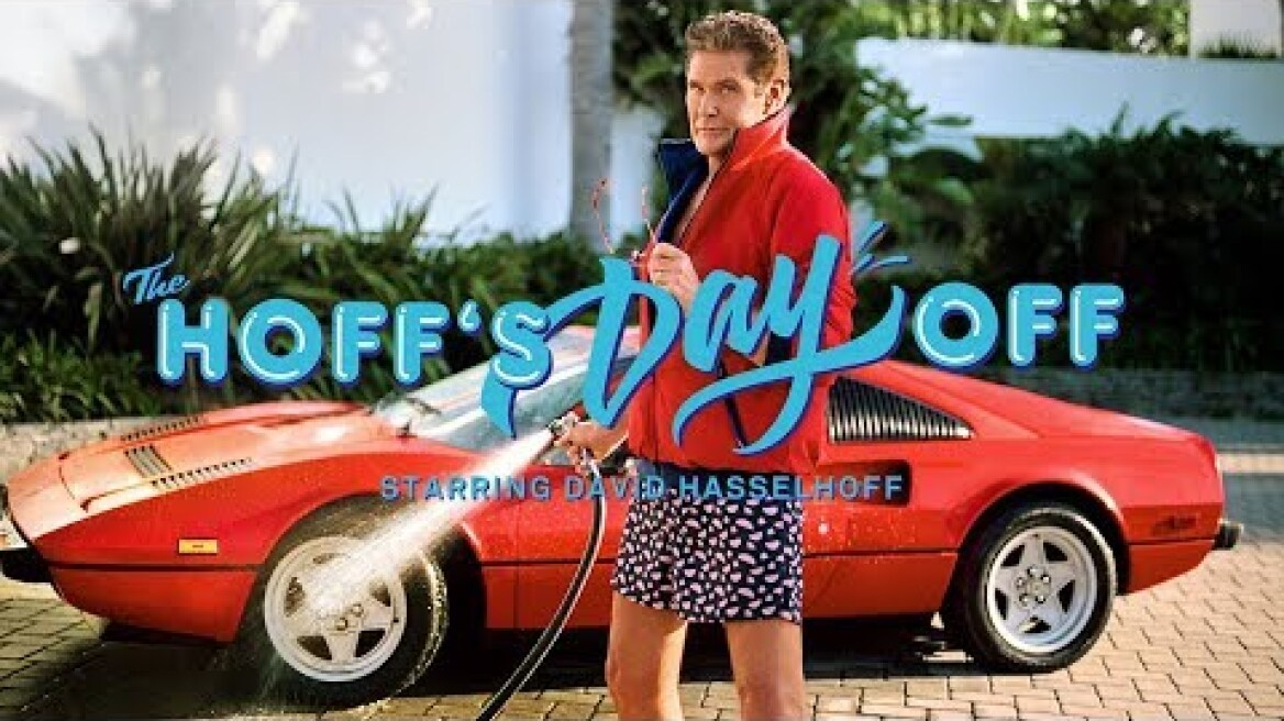 Take the summer Hoff with David Hasselhoff