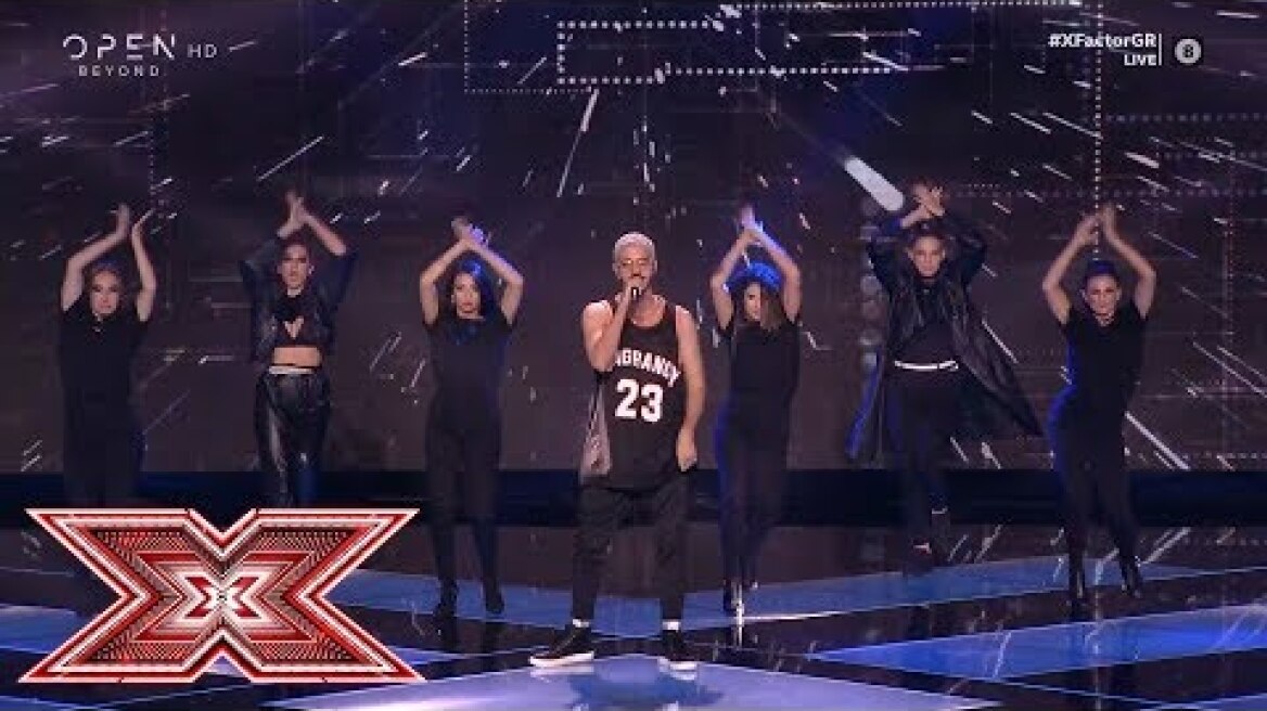 «Talk dirty» από τον Γιώργο Παπαναστασίου | Live 1 | X Factor Greece 2019