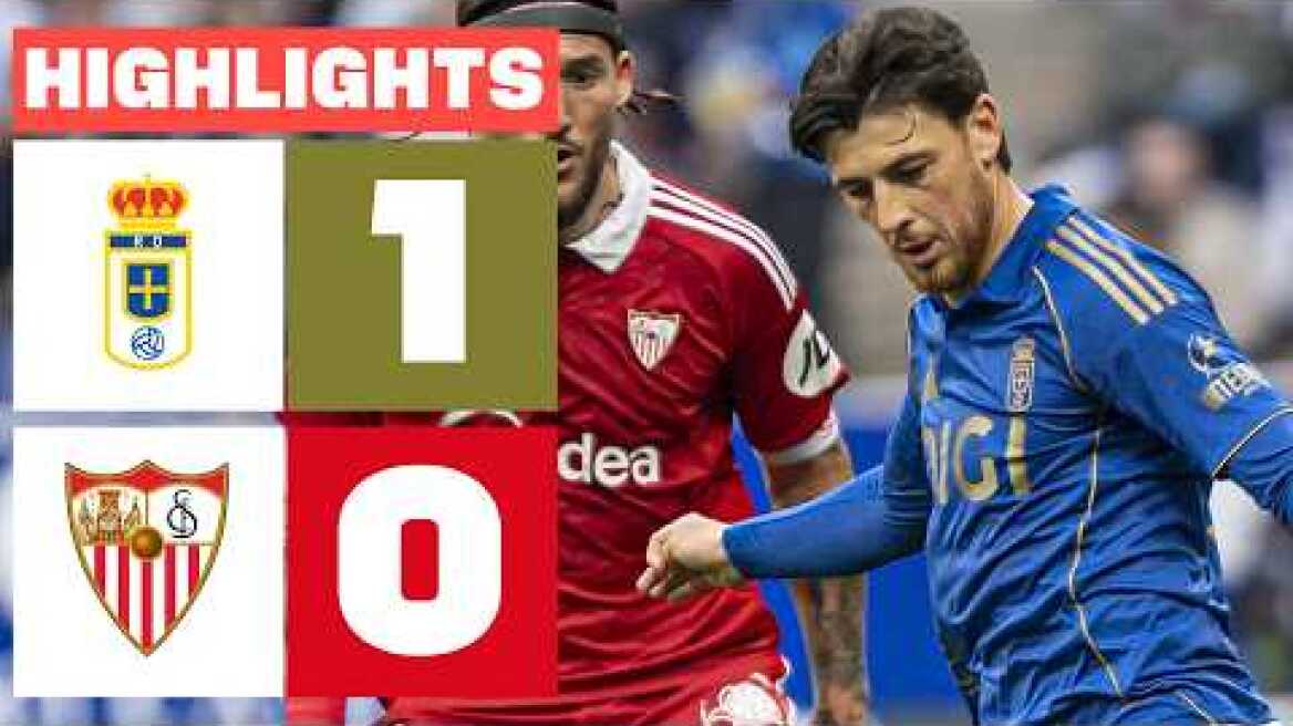 REAL OVIEDO 1 - 0 SEVILLA FC | RESUMEN LALIGA EA SPORTS