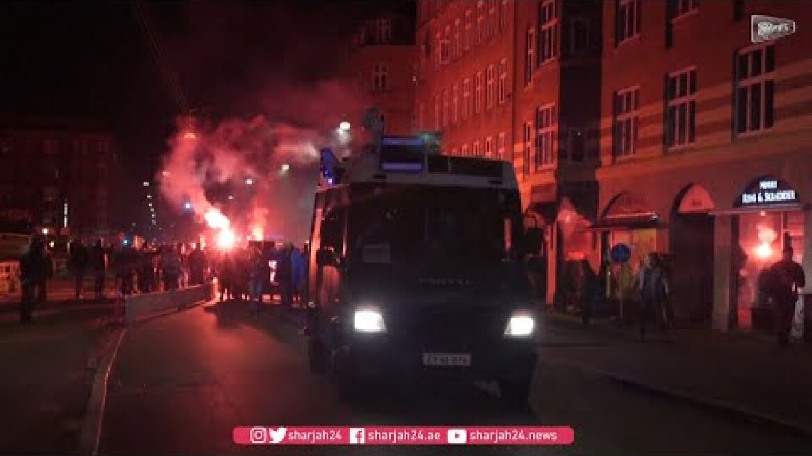 Protesters in Copenhagen rally against Covid restrictions