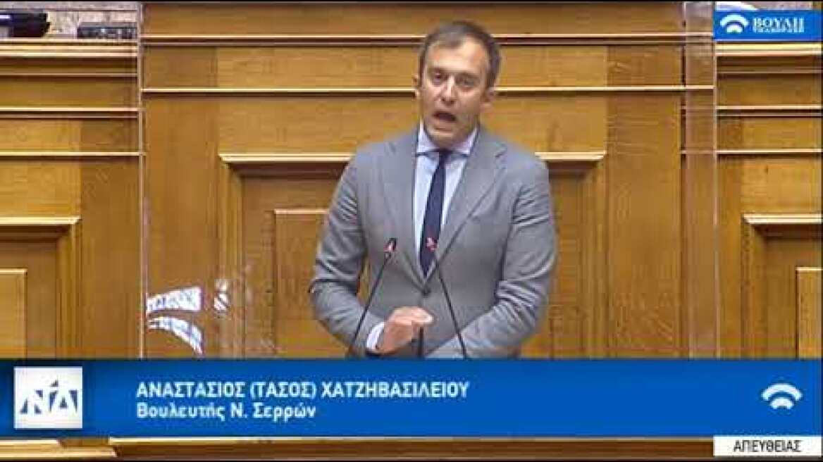 Εισήγηση Τάσου Χατζηβασιλείου στην Επιτροπή της Βουλής για τις Συμφωνίες με Ιταλία και Αίγυπτο