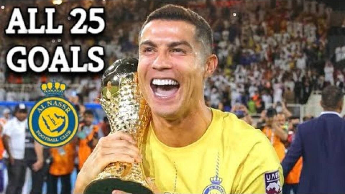 Cristiano Ronaldo All 25 Goals For Al Nassr FC So Far 2023