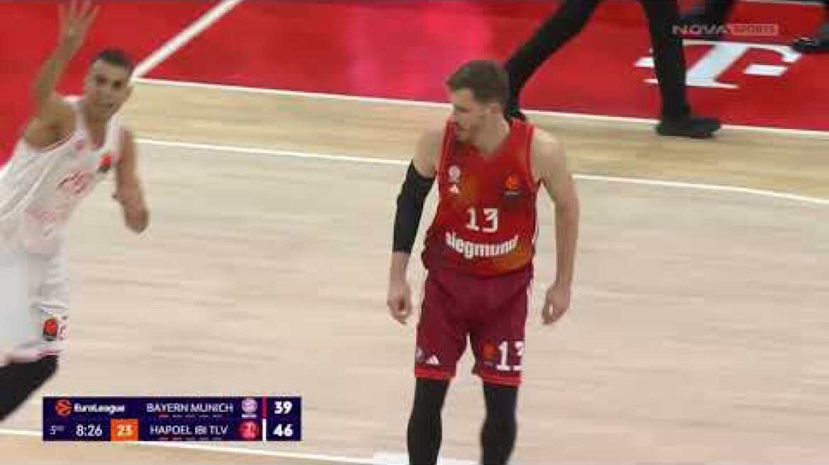 Μπάγερν Μονάχου-Χάποελ Τελ Αβίβ: 72-82 (MD 18, 23/12/2025)