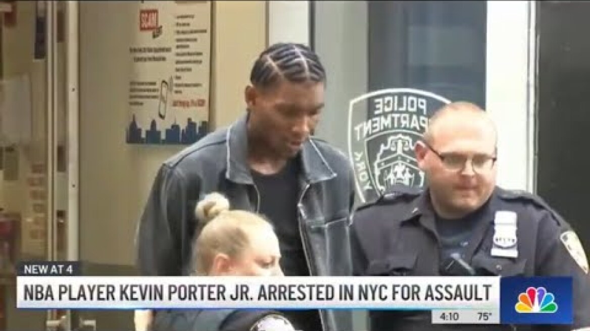 NBA player Kevin Porter Jr. arrested in NYC for assault | NBC New York