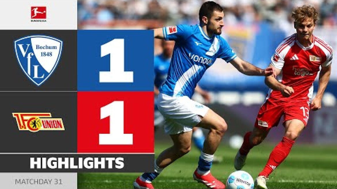 VFL BOCHUM - UNION BERLIN | Highlights | Matchday 31 – Bundesliga 2024/25
