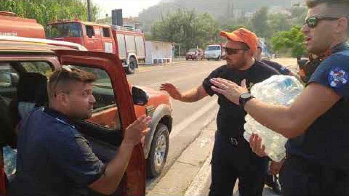 Μεγάλη φωτιά στη Σάμο