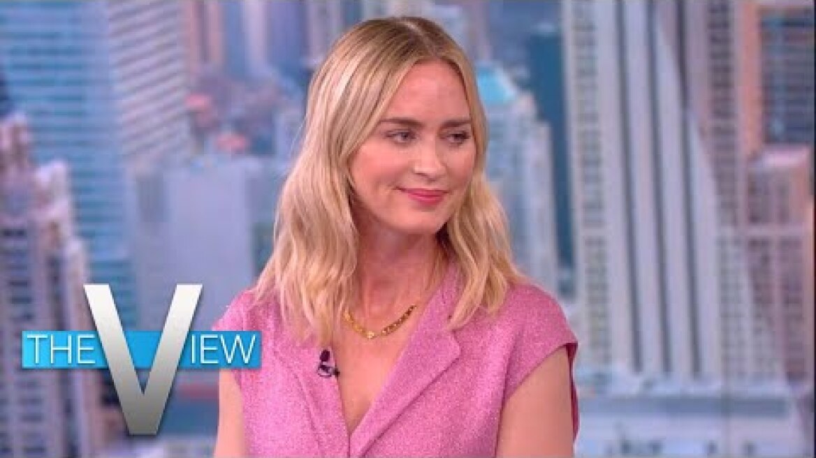 Emily Blunt on Producer Debut and Starring Role in "The English" | The View