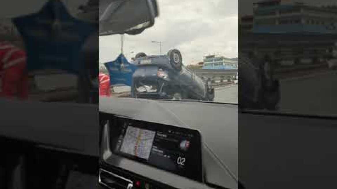 Τροχαίο στο Περιστέρι (1)