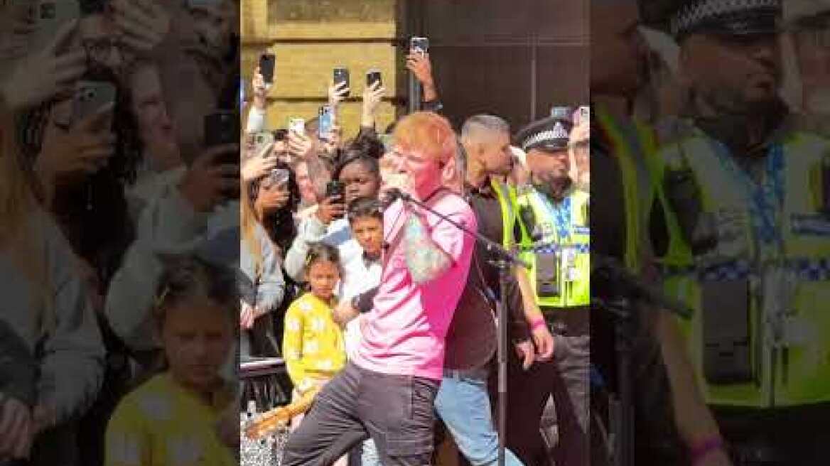 Azizam - Ed Sheeran - kings Cross London 04/04/25