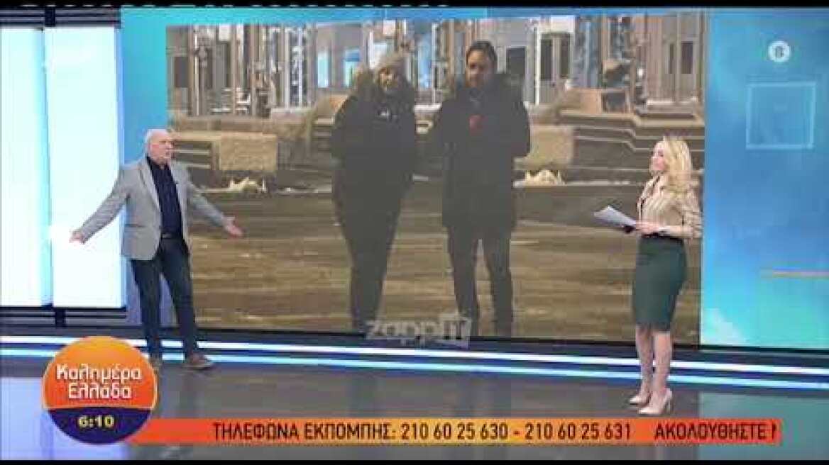 Mega και ANT1 αντάλλαξαν μικρόφωνα στον αέρα της εκπομπής του Γιώργου Παπαδάκη