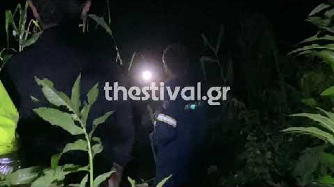 Thestival.gr Διάσωση νεαρού που παρασύρθηκε από χείμαρρο στο Καβαλάρι Θεσσαλονίκης