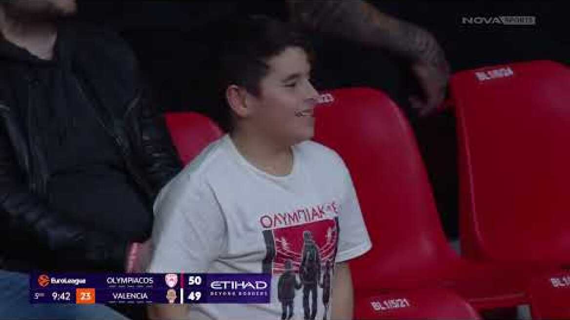 Ολυμπιακός - Βαλένθια: 92-99 (MD 16, 16/12/2025)