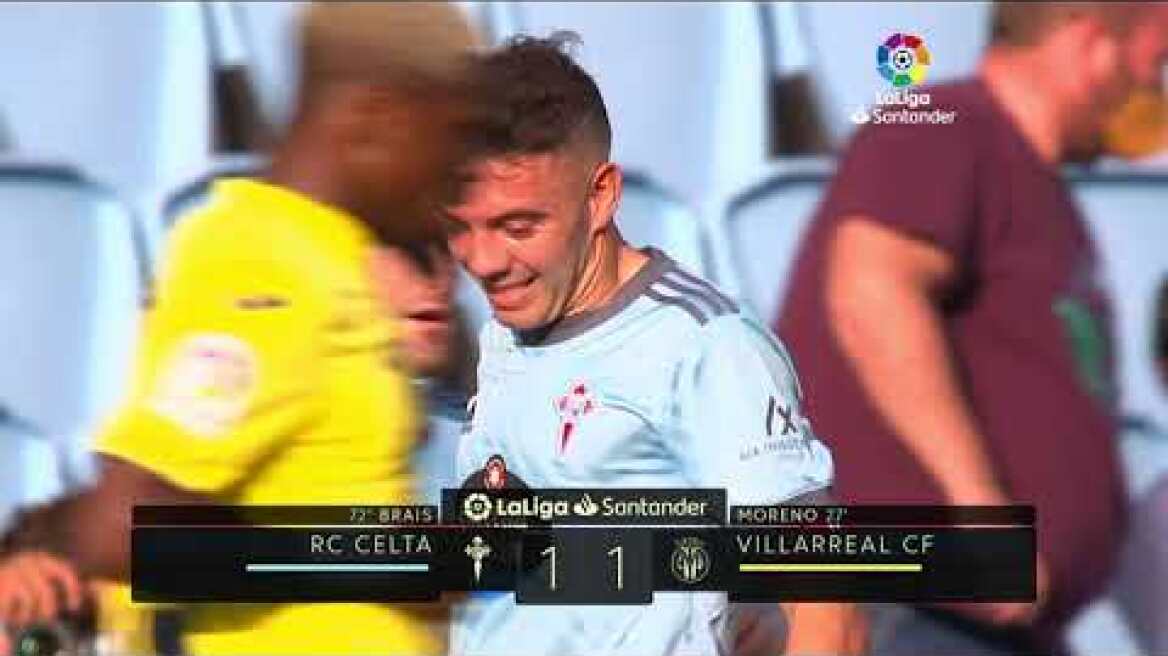 Resumen de RC Celta vs Villarreal CF (1-1)